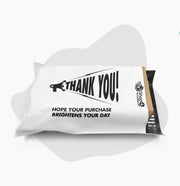 thank you megaphone poly mailer envelope for ecommerce packaging
