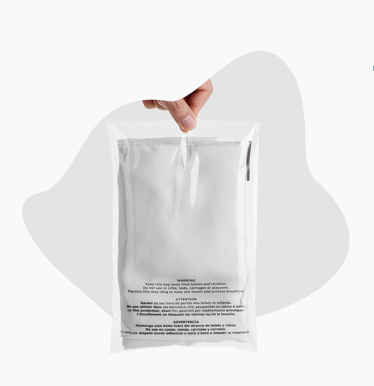 Packaging Trasparente Per Abbigliamento 200 Sacchetti Trasparenti Richiudibili 11x15 Cm | Per Magliette, Oggetti, Cellophane Poli Sacchettini Plastica - Foto 7