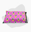 10x13 pink pineapple poly mailer envelope with self sealing adhesive closure 