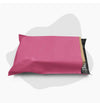12x15 pink poly mailer with glossy finish and self sealing adhesive closure 