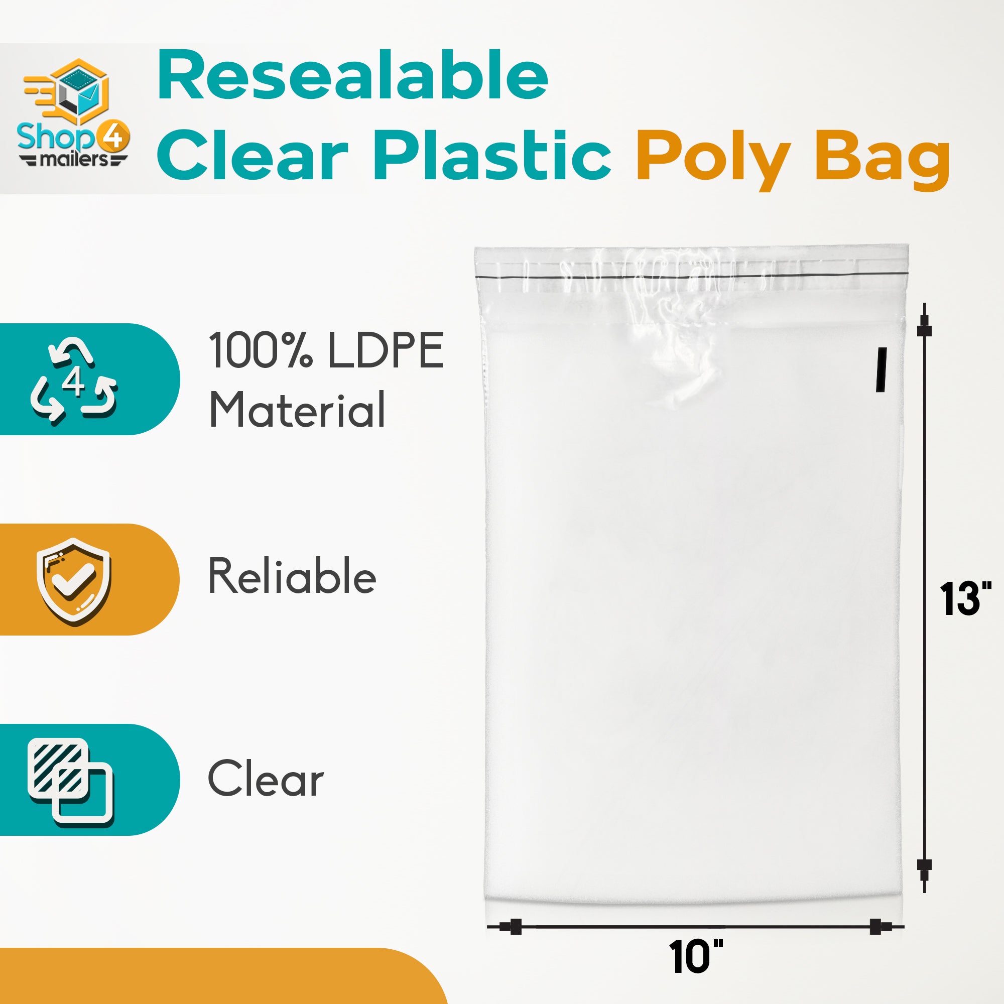 50pcs Customied Food Packaging Zipper Transparent Resealable Plastic Flat  Bottom Plastic Clear Packaging Bag With Handle Pouches - Storage Bags -  AliExpress