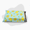 glossy lemon decorative poly mailer bag for shipping