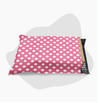 10x13 Pink Polka Dot Poly Bag Mailer Envelopes 2 Mil | Shop4Mailers