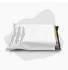 12x15.5 Glossy White Warning Printed Poly Bag Mailer Envelopes 2 Mil | Shop4Mailers