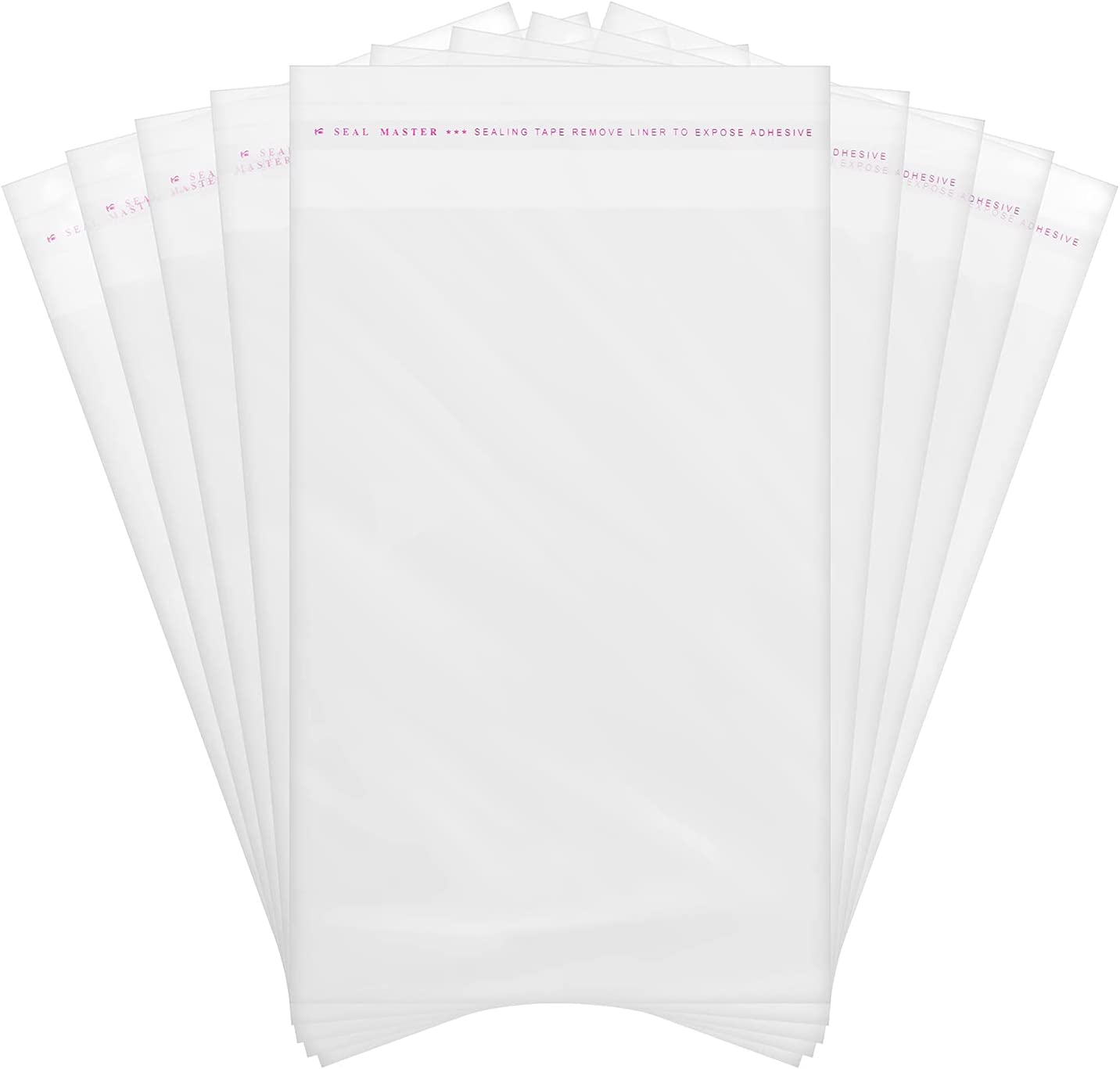 15” x 20” Clear Cellophane Bags Resealable